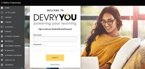 devry university student portal|User Login .